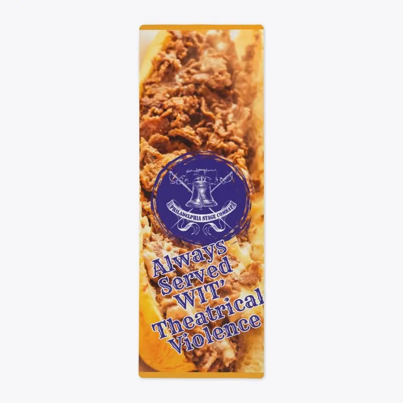 25th Anniversary Cheesesteak Yoga Mat